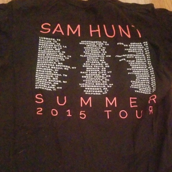 Sam Hunt 2015 concert - Picture 2 of 2